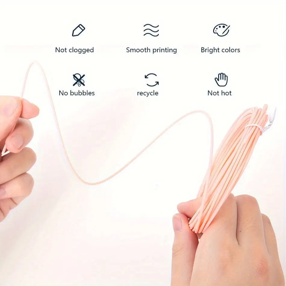 3D Pen Filament PCL/PLA 1.75mm (Multi-Colour Options) - SS