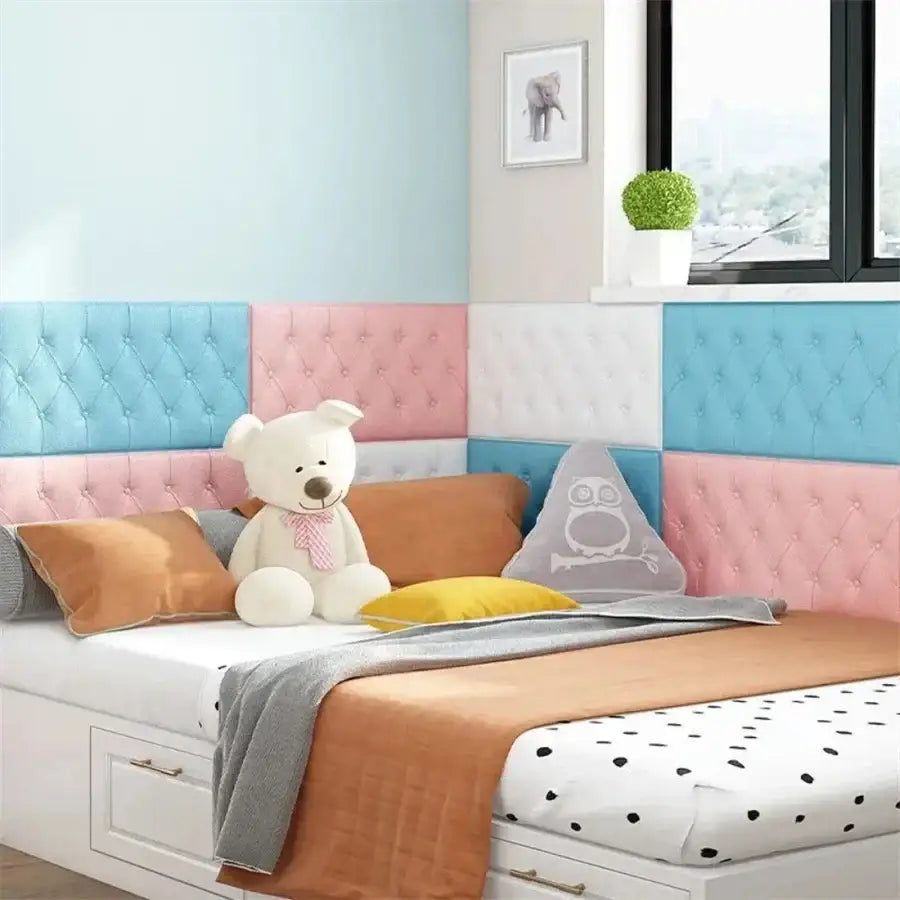 3D Self-Adhesive Foam Wall Stickers (9 colours available) - SS