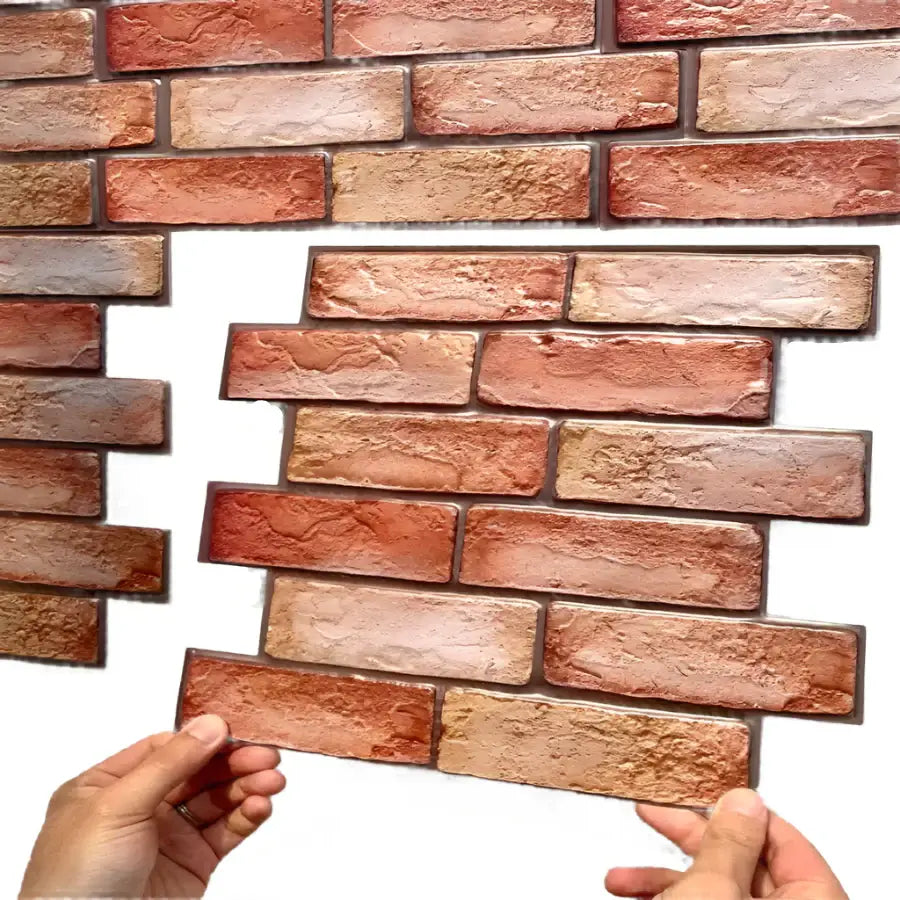 3D Self-Adhesive Waterproof Wall Panels (10Pcs) - SS