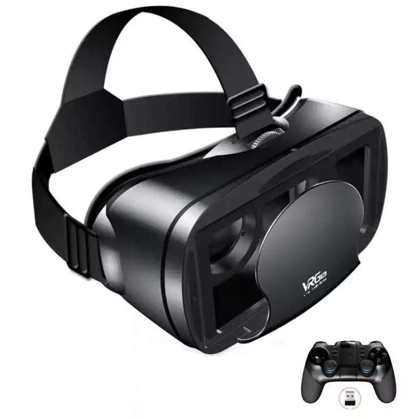 3D VR Headset with Headphones & Controller - 9156 No Headphone - 9eight5