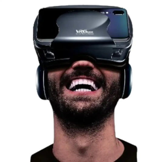 3D VR Headset with Headphones & Controller - 9eight5