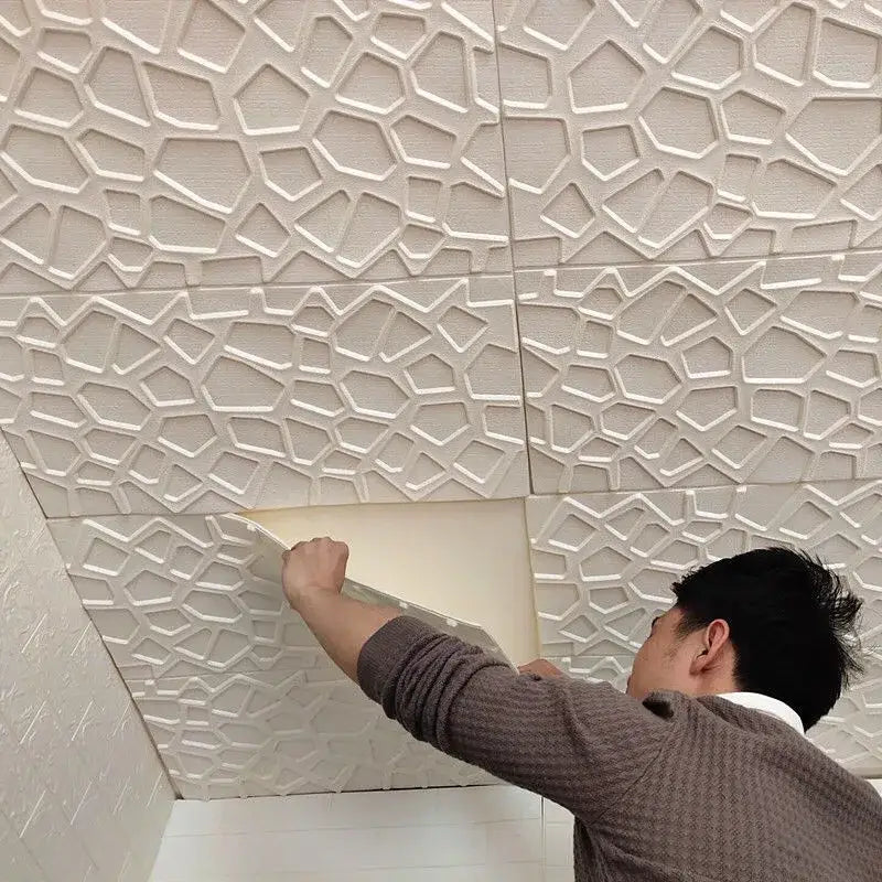 3D Waterproof Wall Stickers (35×35cm) (available in 4Pcs and 12Pcs) - SS