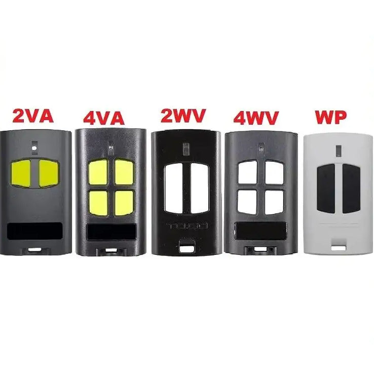 3PCS For Benninca TO GO 4VA 2VA 2WV 4WV VA WV Garage Door Remote Control 433mhz Rolling Code Replacement Remote Control