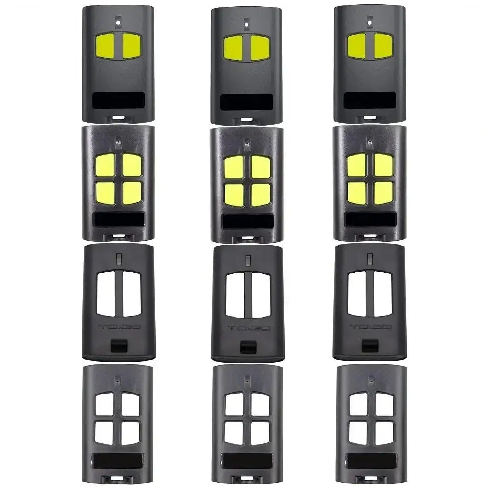3PCS For Benninca TO GO 4VA 2VA 2WV 4WV VA WV Garage Door Remote Control 433mhz Rolling Code Replacement Remote Control