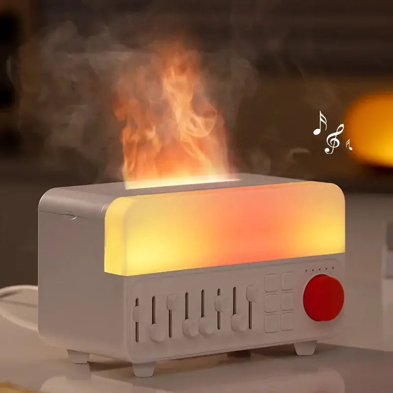 4-in-1 White Noise Aroma Diffuser – Humidifier (available in Black & White) - SS