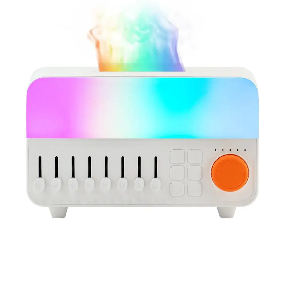 4-in-1 White Noise Aroma Diffuser – Humidifier (available in Black & White) - White / Humidifier - SS