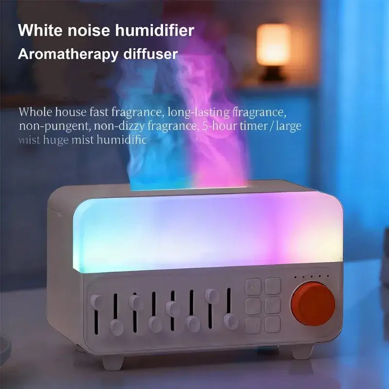 4-in-1 White Noise Aroma Diffuser – Humidifier (available in Black & White) - SS