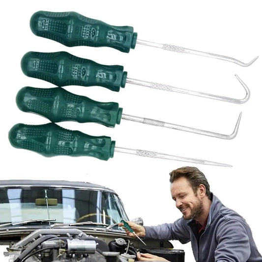 4 Piece Hook And Pick Set - 4 Pack