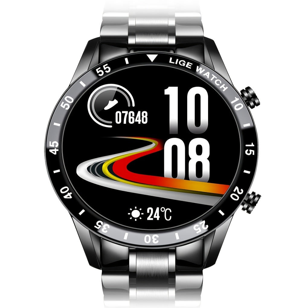 LIGE Smartwatch – Full Touchscreen with Call Management (4 types available)