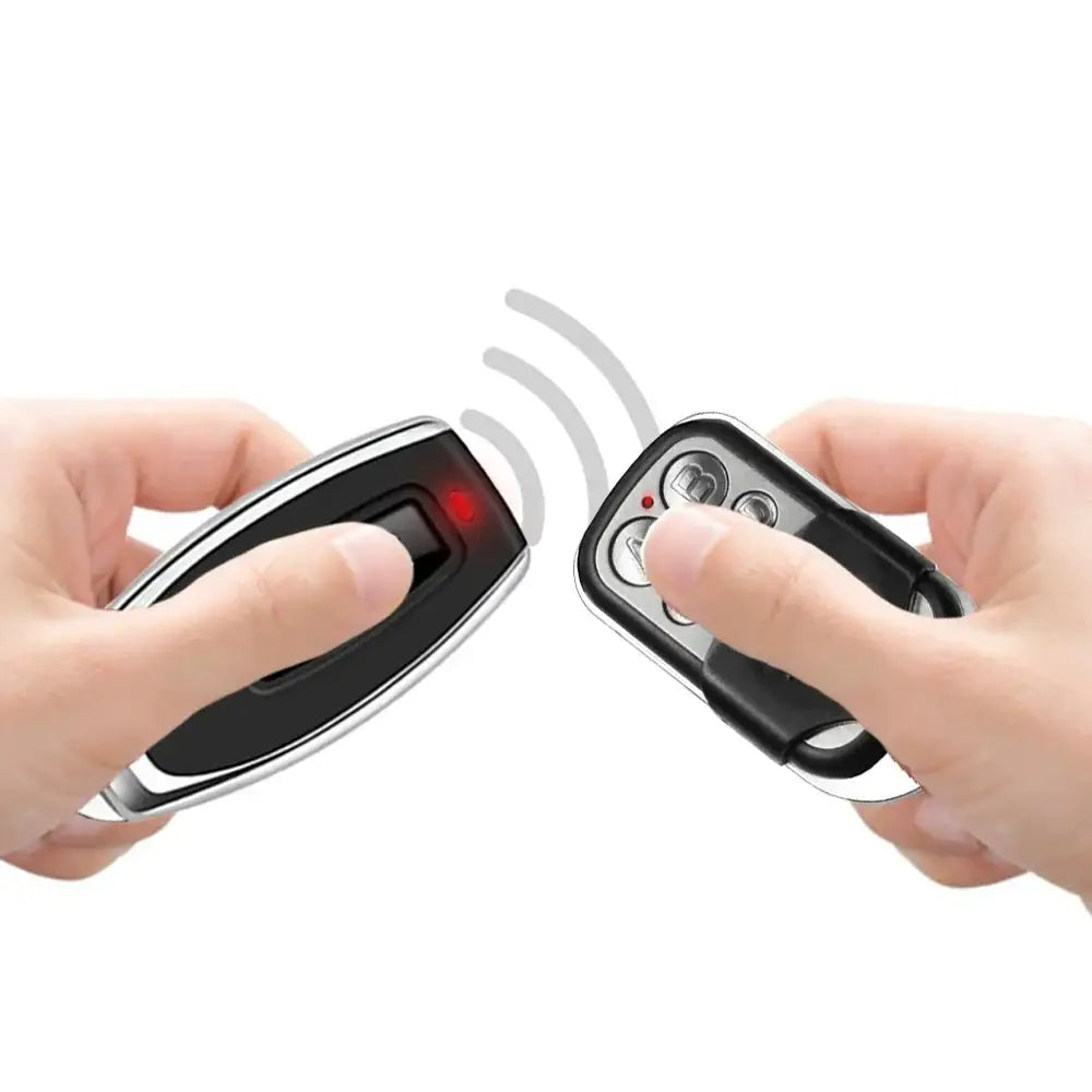 433MHz 4Button ABCD/Lock Unlock Remote Control Metal Push Button Transmitter Universal 4 Buttons Garage Door Opener