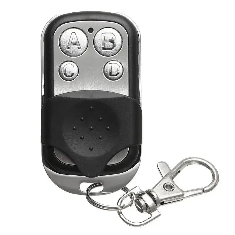 433MHz 4Button ABCD/Lock Unlock Remote Control Metal Push Button Transmitter Universal 4 Buttons Garage Door Opener
