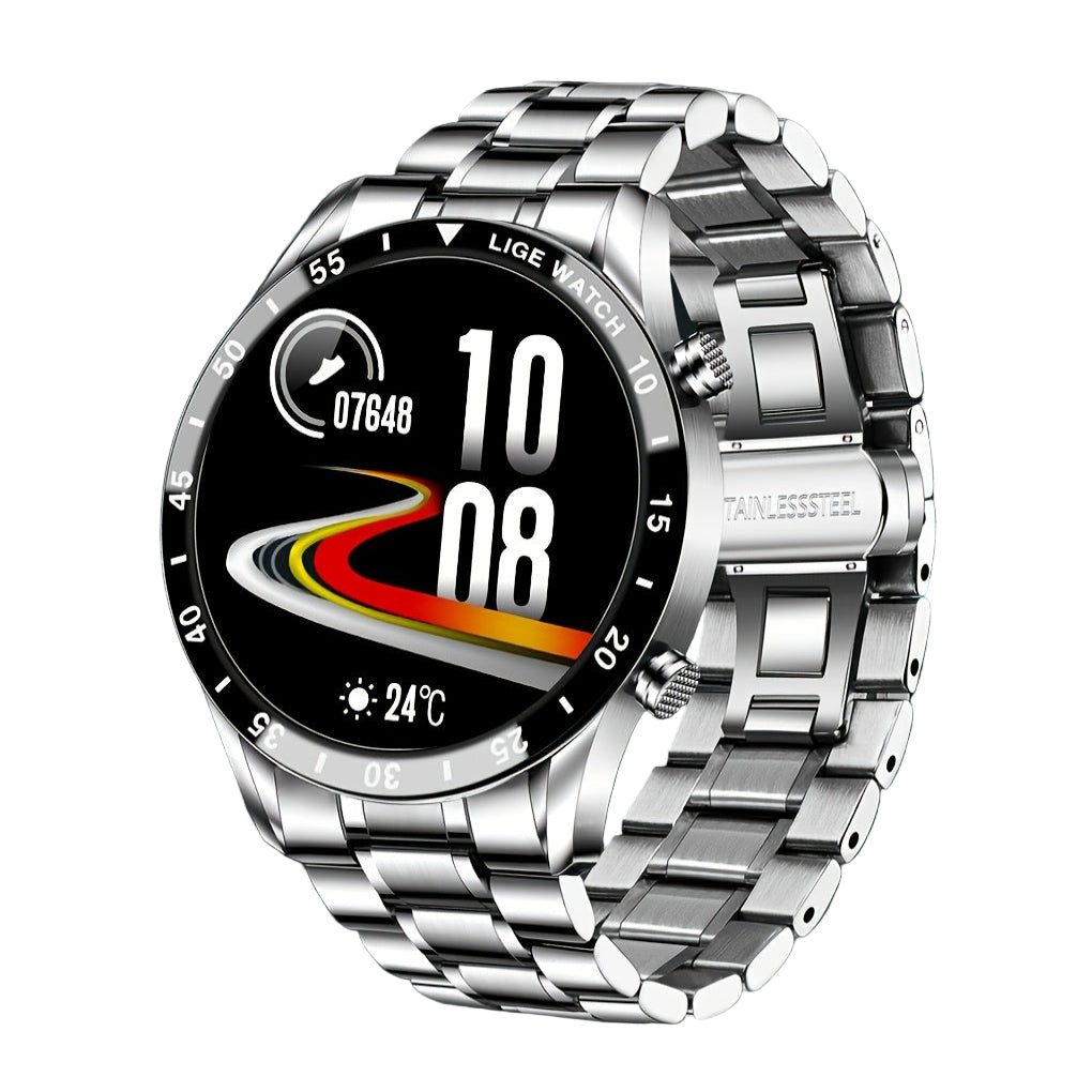 LIGE Smartwatch – Full Touchscreen with Call Management (4 types available)