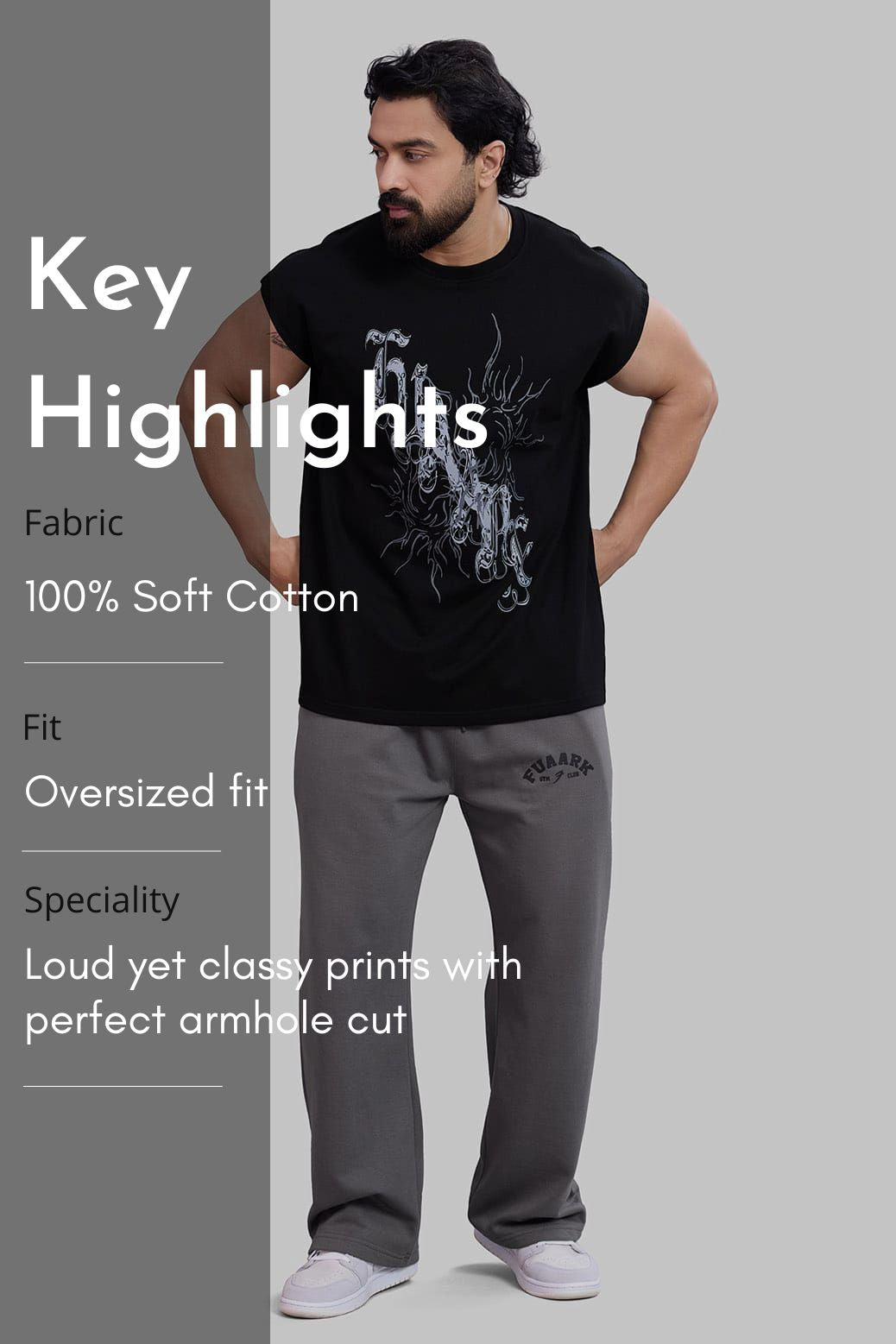 Fossil Capsleeves Tank Black