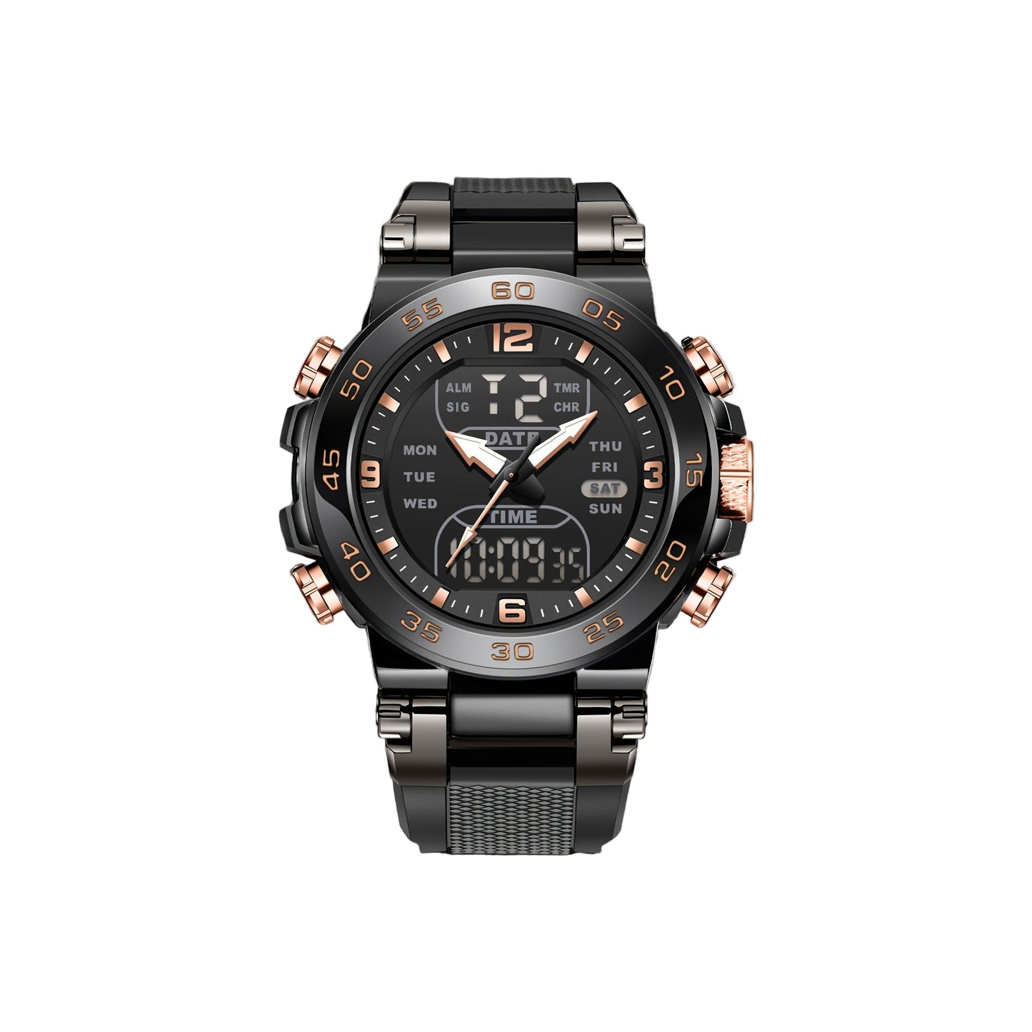 LIGE Men's Quartz Watch (6 designs available)