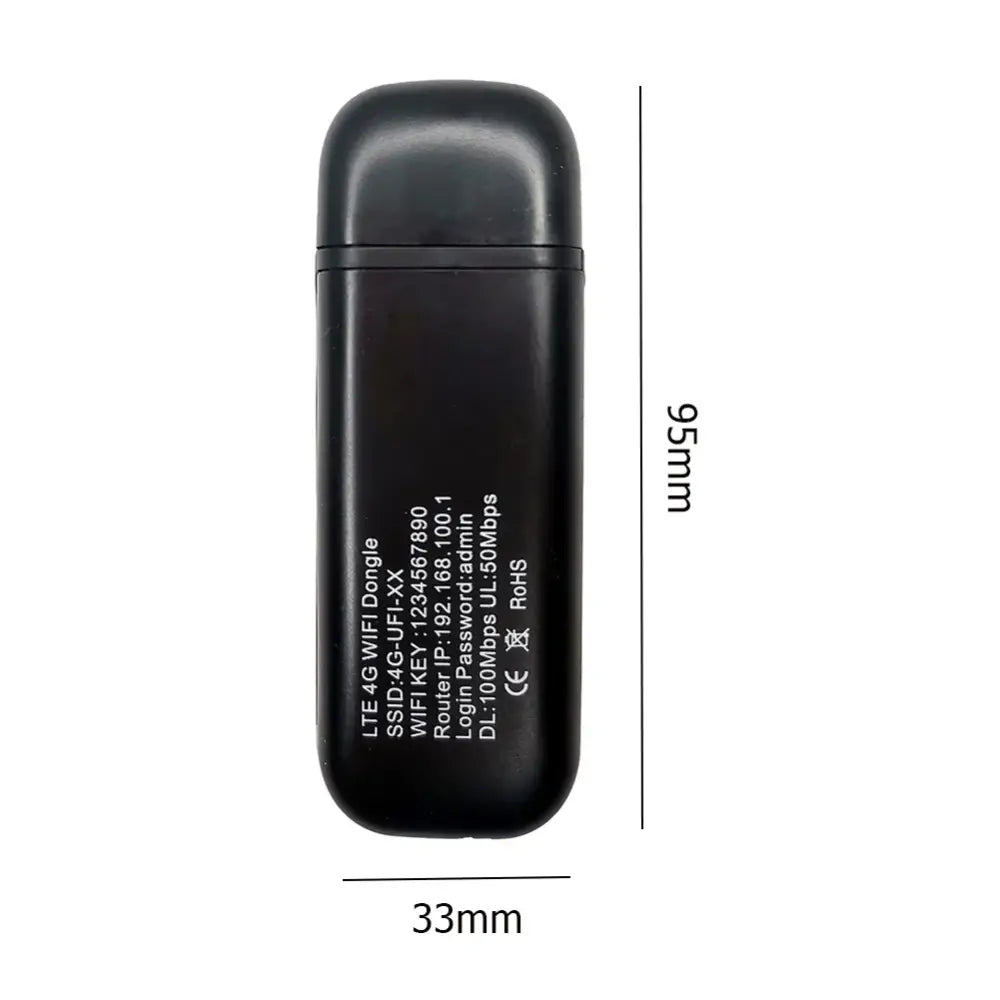 4G LTE USB WiFi Dongle & Mobile Hotspot (available in White & Black) - 9eight5