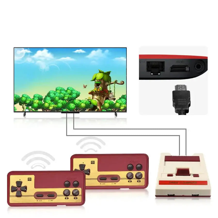 4K HD Game Stick Console - Red - SS