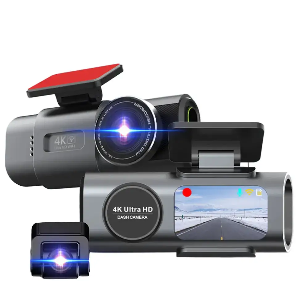 4K UHD Dash Cam with WiFi & GPS (different sizes and models available) - HBC