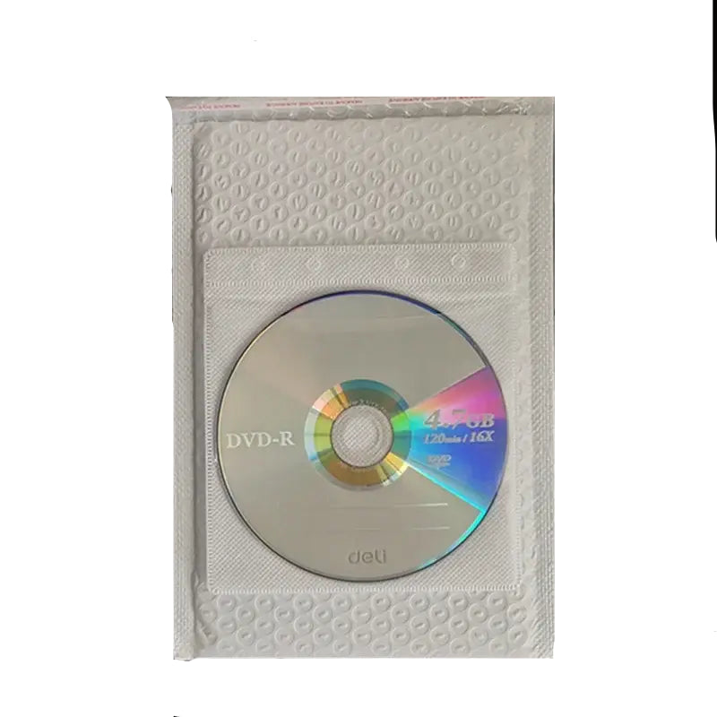 4PCS/LOT Deli 3724 DVD-R Blank Disc Recordable DVD Single Chip Recordable Digital Versatile 4.7GB/120min/16x DVD-R Disc