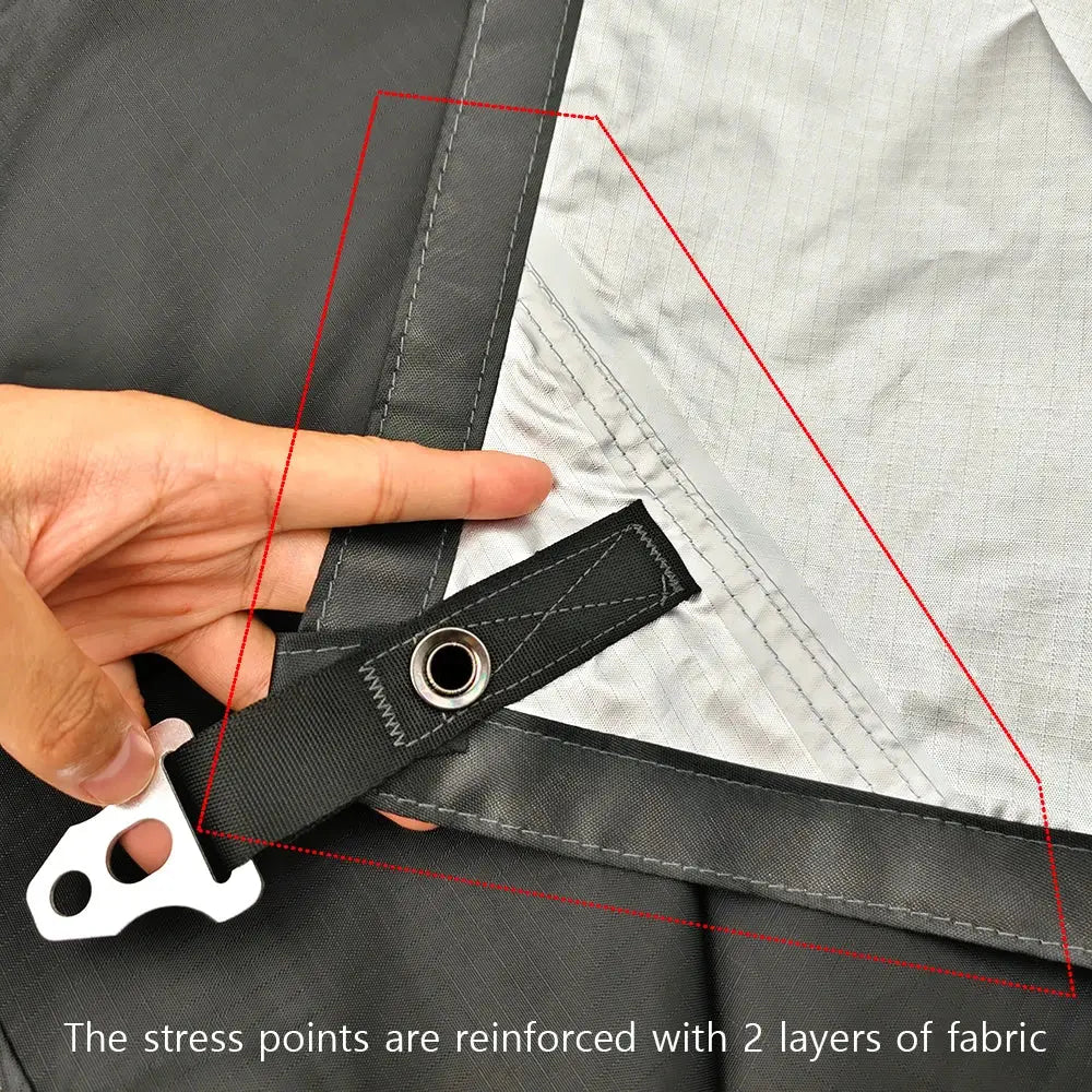 4x6 Large Heavy Duty Waterproof Tarp - SS
