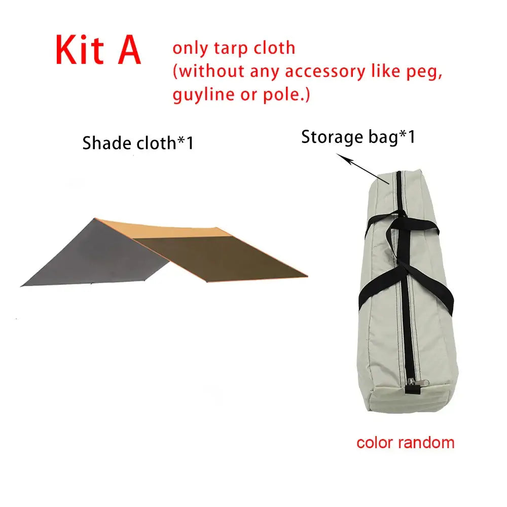 4x6 Large Heavy Duty Waterproof Tarp - SS