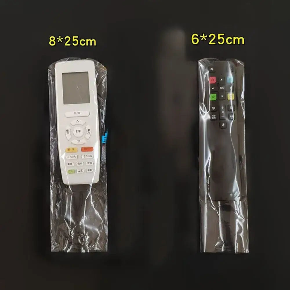 5/10/20PCS Transparent Shrink Film Bag Anti-dust Protective Case Cover For TV Air Conditioner Remote Control Shrink