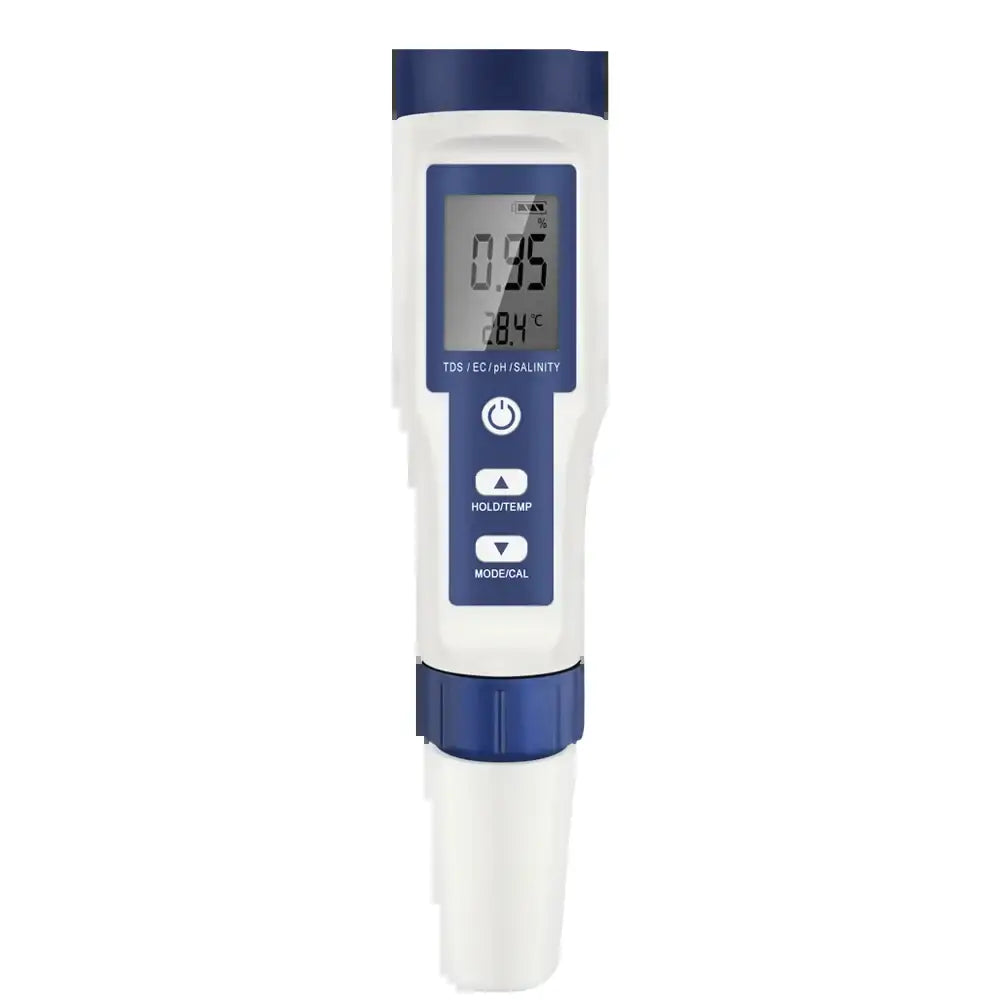 5-in-1 Digital PH TDS EC Meter Pen - Without Backlight / Temperature Tester - HBC