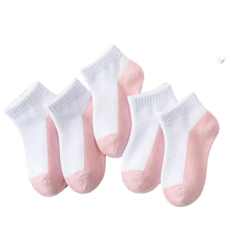 5 Pairs of Cotton Socks – For Boys & Girls (1–12 Years) - SS