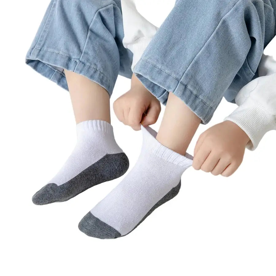 5 Pairs of Cotton Socks – For Boys & Girls (1–12 Years) - SS