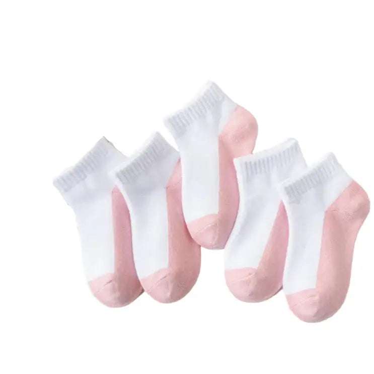 5 Pairs of Cotton Socks – For Boys & Girls (1–12 Years) - SS