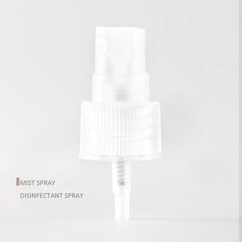 5 x 100 ml Clear Plastic Bottle with Fine Mist Spray Cap Atomiser