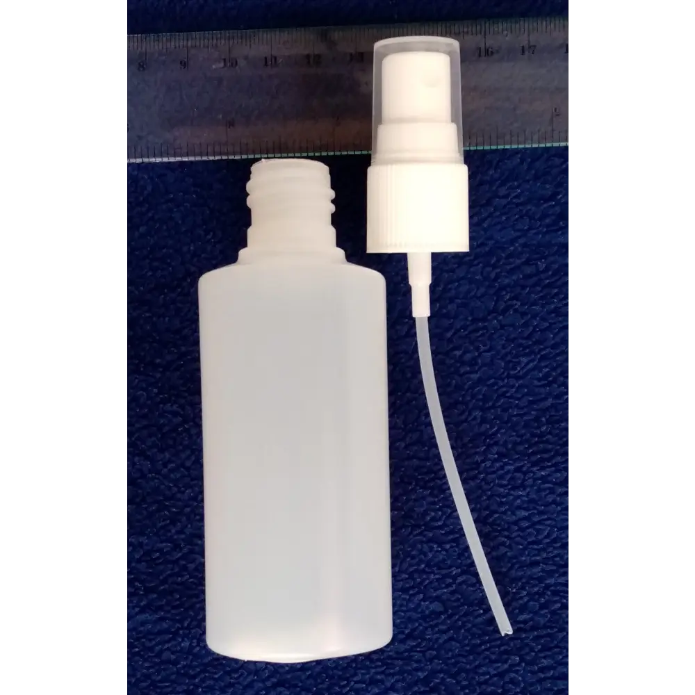 5 x Opaque 100ml HDPE Bottles with Spray Atomiser Caps
