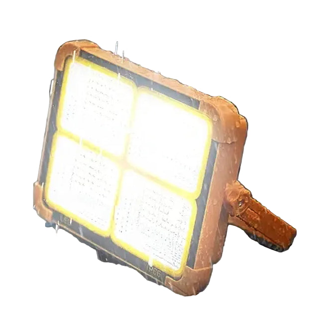 500WSolar Charging Flood Light IP66 Waterproof Portable Tent Camping Light Power Bank Outdoor Emergency Lighting