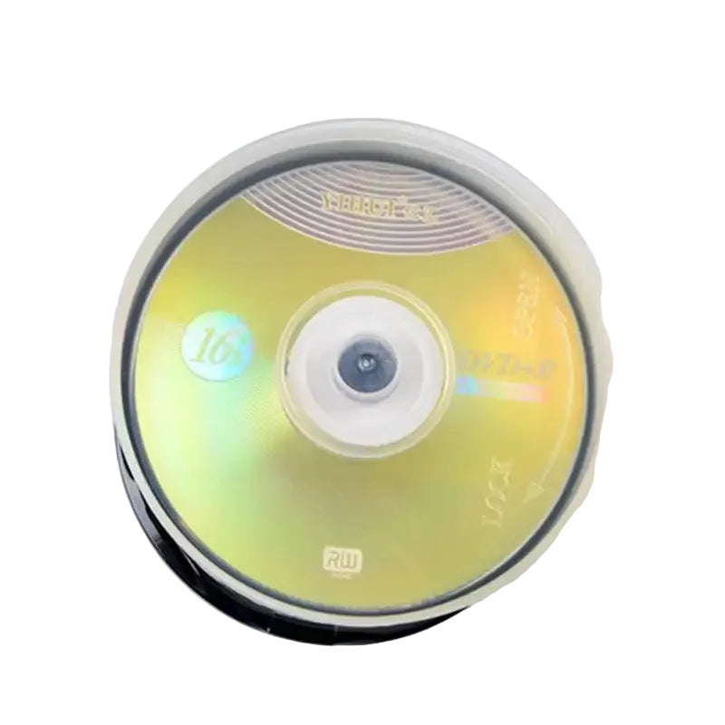 50PCS DVD Drives Blank DVD + R CD Disk 4.7GB 16X Bluray Write Once Data Storage Empty DVD Discs Recordable Media Compact