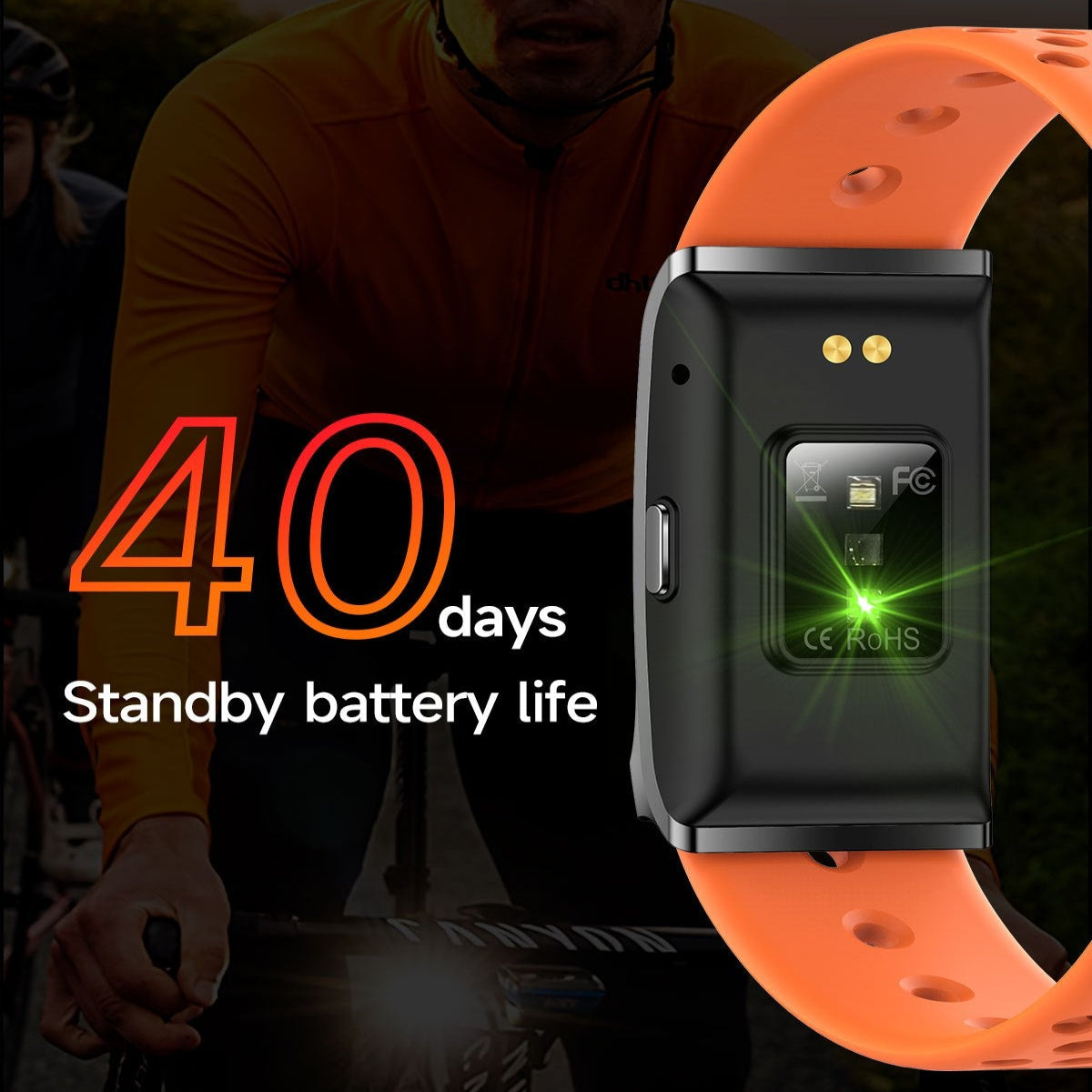 LIGE No-Screen Fitness Smartwatch – Ultra-Thin & Lightweight (available in 4 colours)