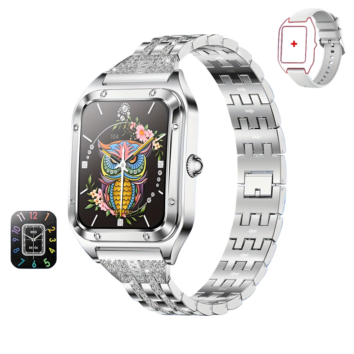 LIGE Women's Smartwatch – Full Touch Screen