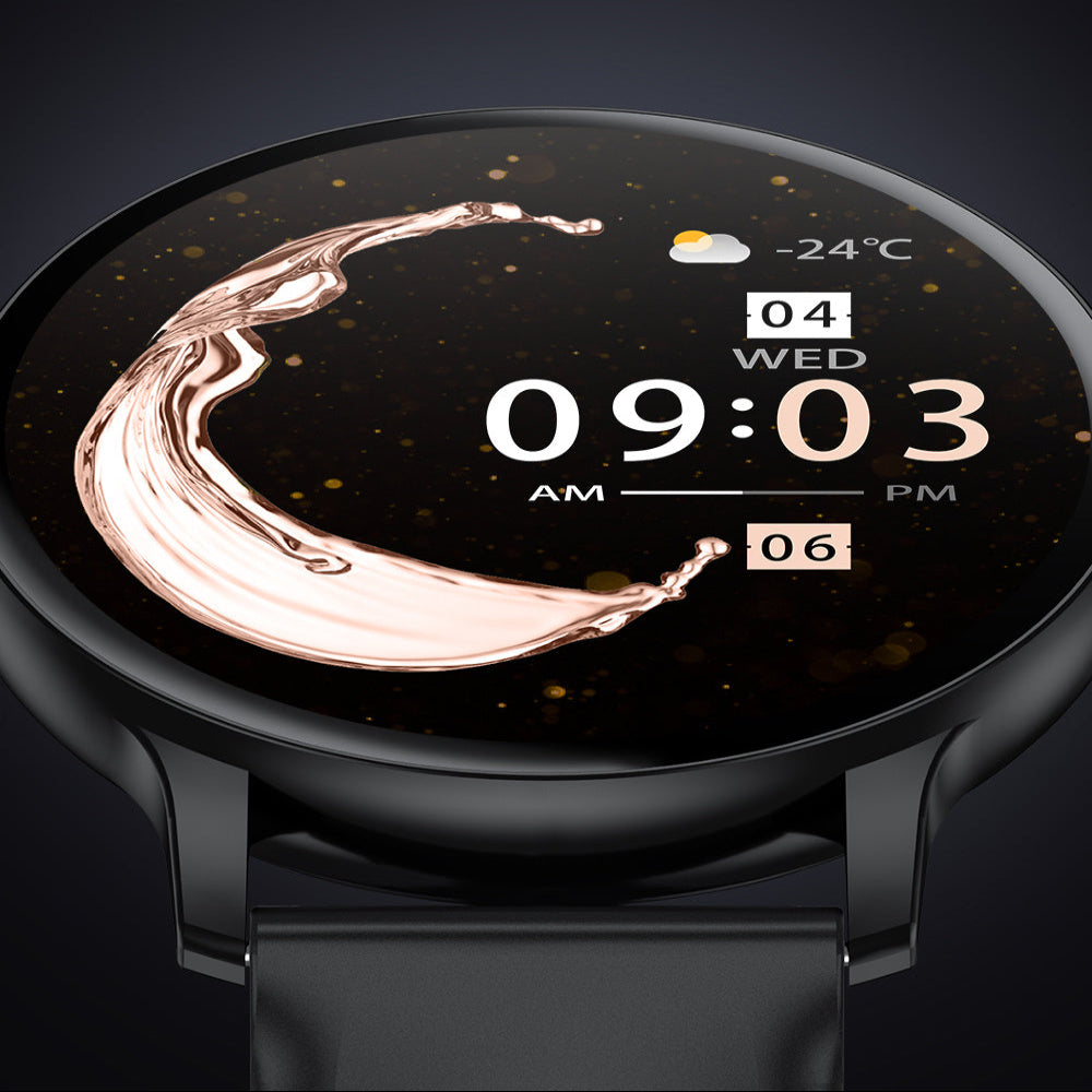 LIGE Smartwatch – Multi-Colour Silicone Strap (11 colours available)