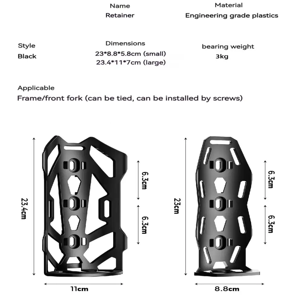 5L Waterproof Bike Front Fork Bag - SS