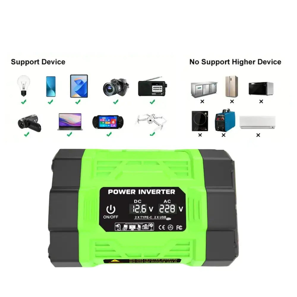 600W Home Backup Solar Kit 2000W Inverter - HBC