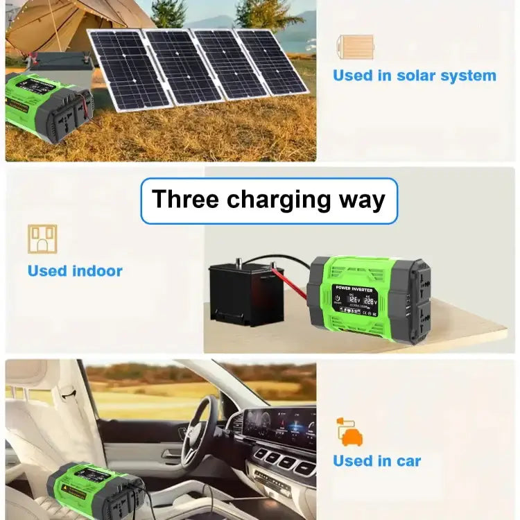 600W Home Backup Solar Kit 2000W Inverter - HBC