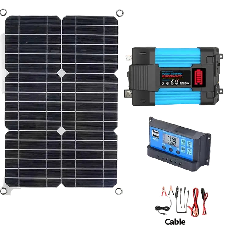 600W Home & Outdoor Solar Power System - SS