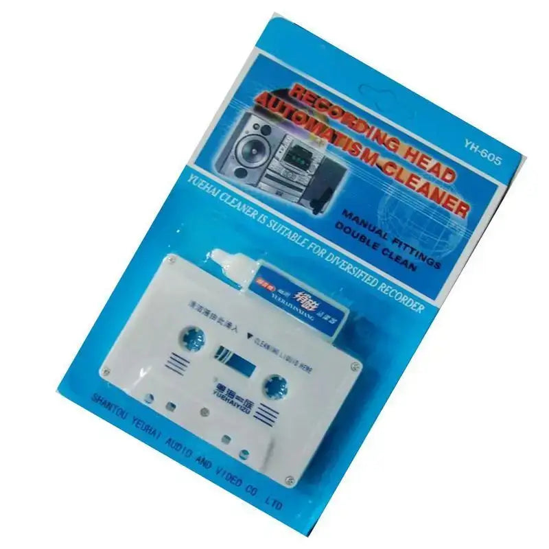 605 Cassette Tape Head Cleaner Demagnetizer Kits Audio Deck Restore The Cassette Magnetic Head Tape Recorder Cleaner