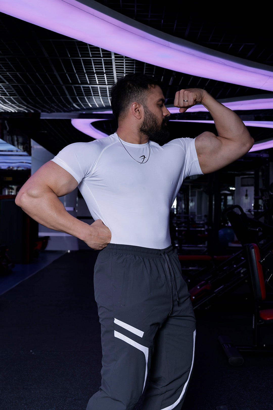 Compression T-shirt White