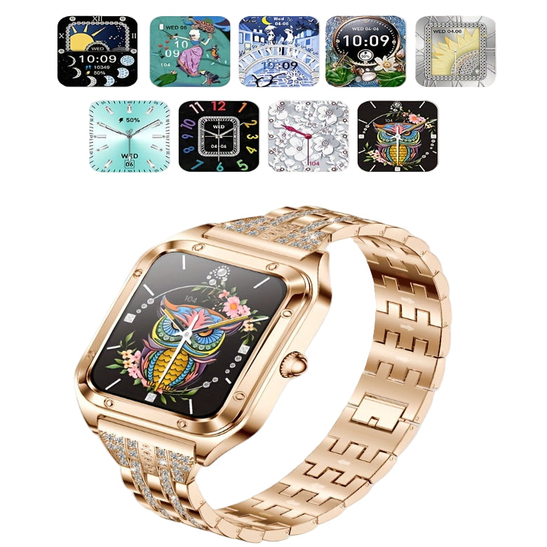 LIGE Women's Smartwatch – Full Touch Screen