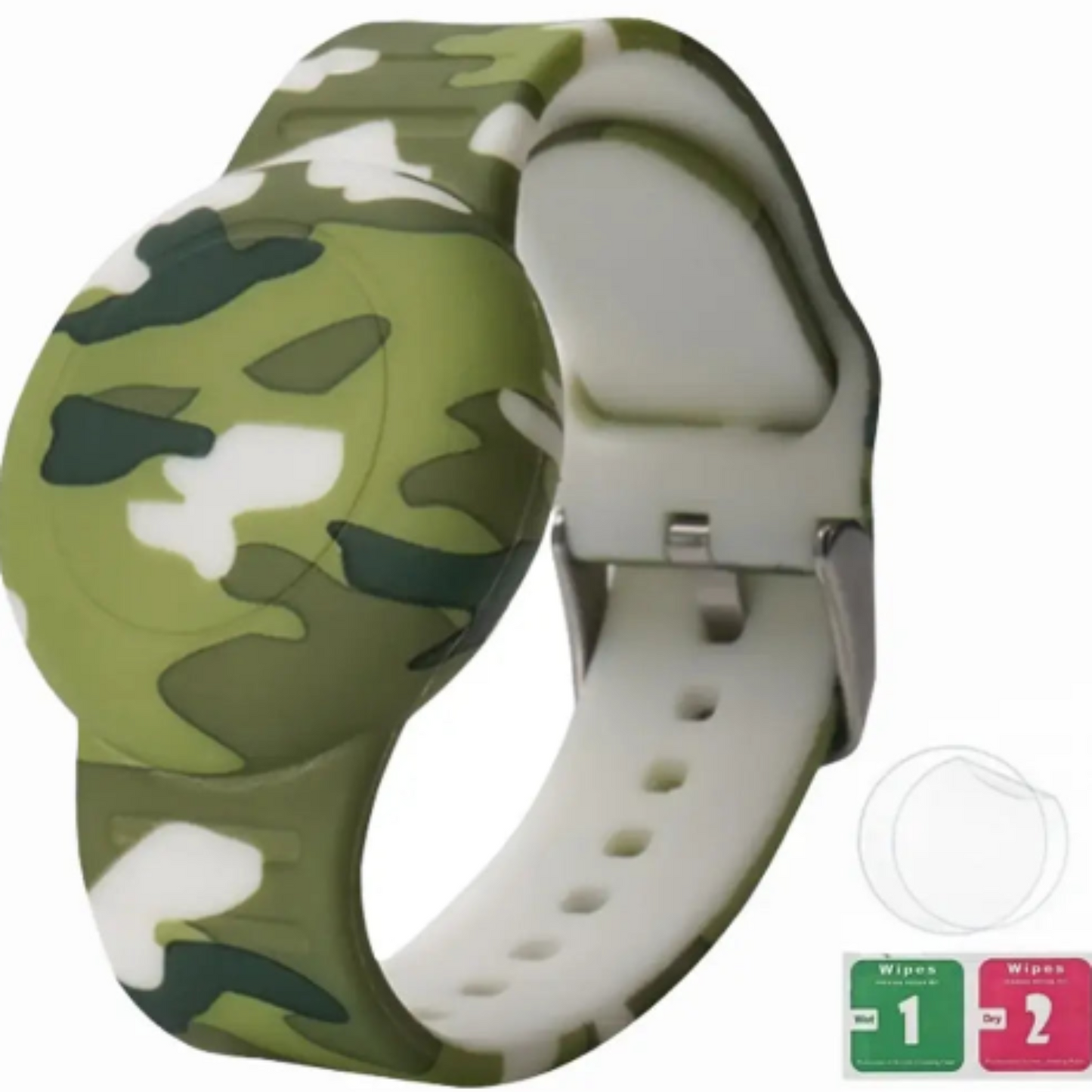 Waterproof Air Tag Bracelet for Kids – Hidden Silicone Wristband