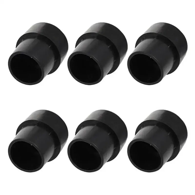 6PCS Trampoline Foot Pad Black Trampoline Rubber Cover Jumping Bed Plastic Mat Non-Slip Mat Mute Base Pipe Cover