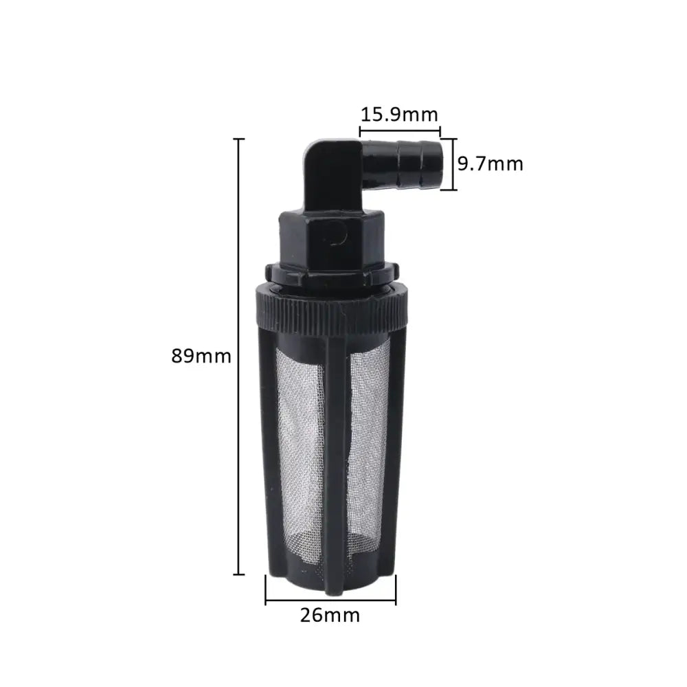 7–16mm Stainless Steel Hose Pipe Filter for Garden & Car Wash (different sizes available) - 10mm - Elbow - SS