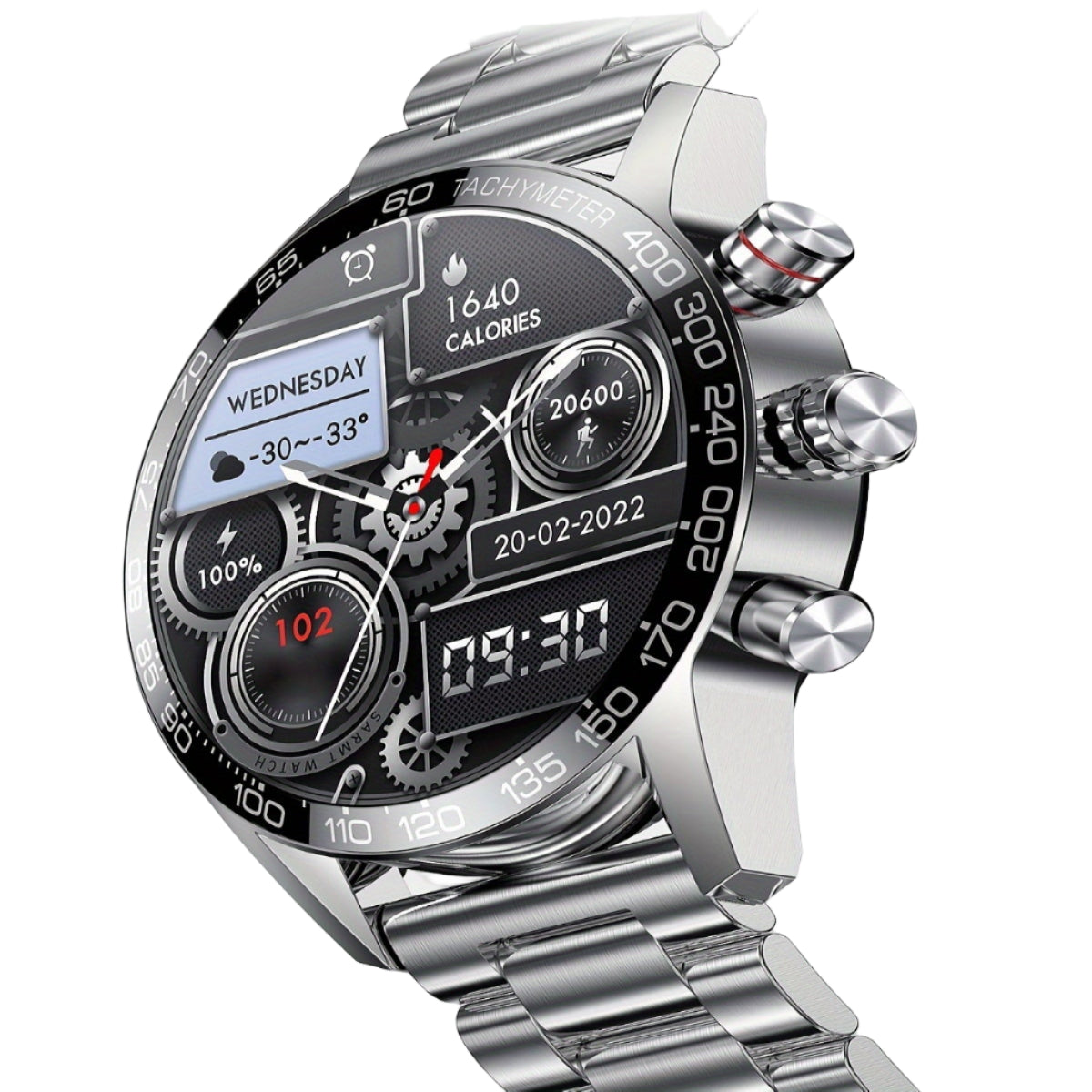 LIGE Smart Watch – Full Touch Screen with Multi-Sport Modes (10 colours available)