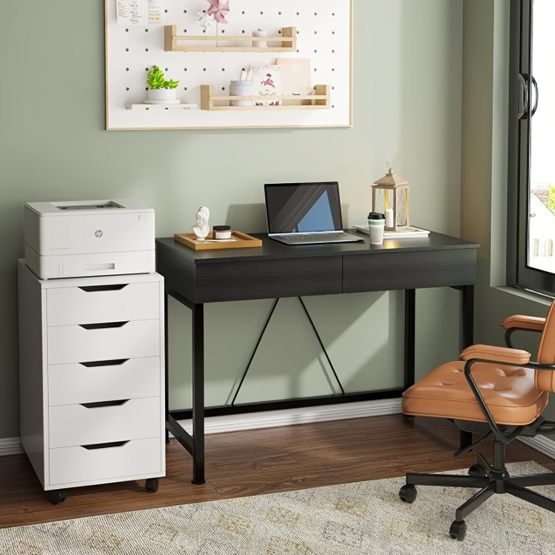 Computer Desk with Drawers (3 colours available)