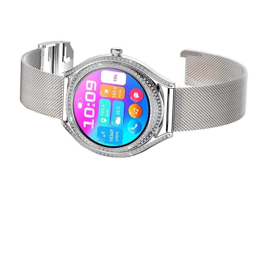 LIGE Women's Smartwatch – 3.25cm AMOLED Fitness Tracker with 100+ Sports Modes (3 colours available)