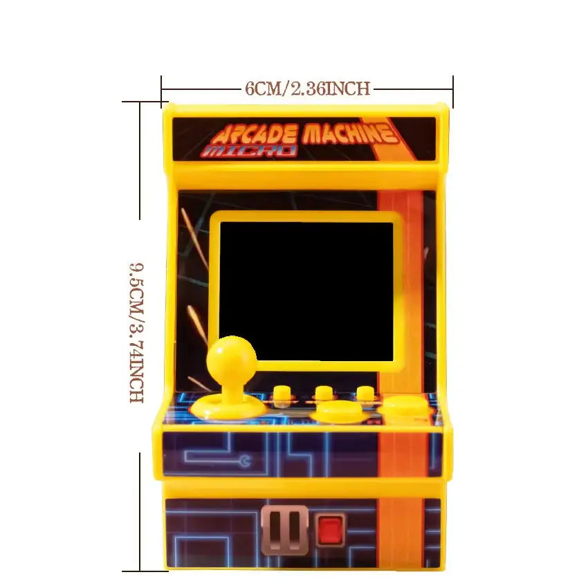 8-Bit Mini 1.8’’ Handheld Game Console – 152 Games - Gold / Game Console - 9eight5